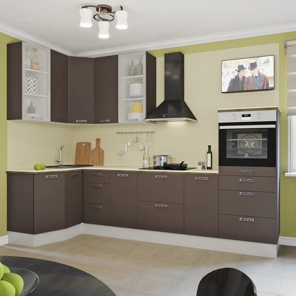 Дверь для шкафа Delinia «Графит» 80x35 см, МДФ, цвет сиреневый STLM-2012822 - Вид №2