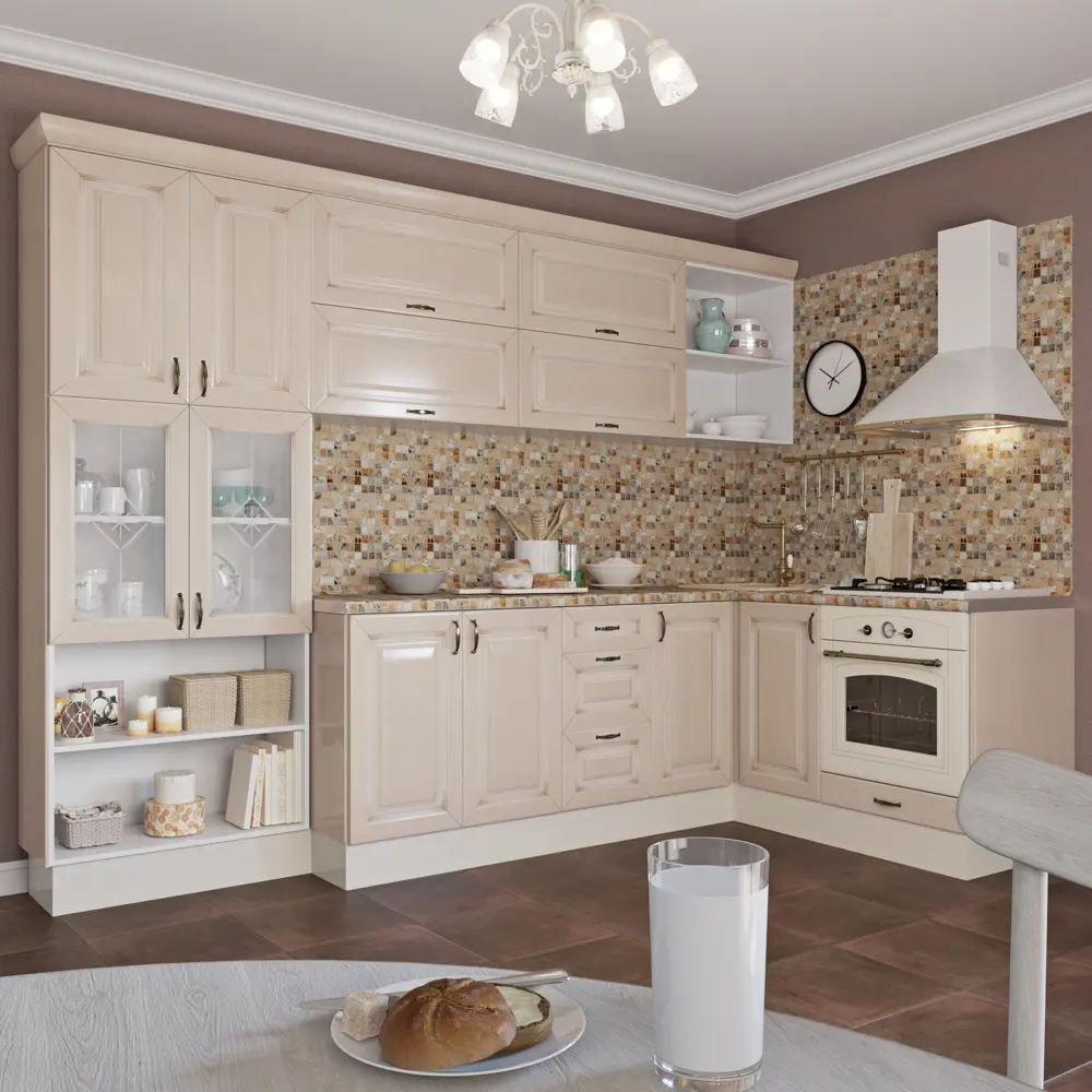 Дверь для шкафа Delinia Ницца 45x70 см МДФ цвет светлый ясень STLM-2065353 - Вид №2