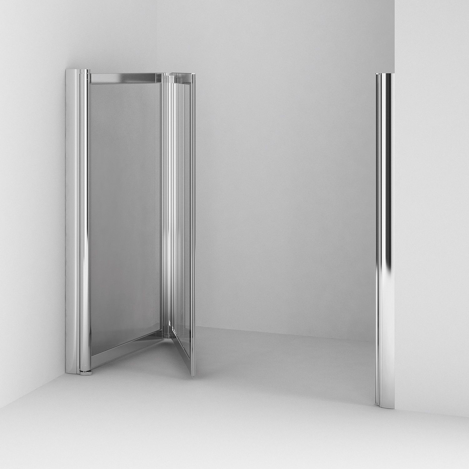 Угловая душевая кабина с раздвижной дверью Novellini Young ARCH-00100660 - Вид №2