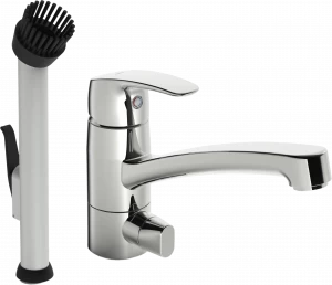 Oras 1027 Смеситель с краном для стиральной машины 1027 Safira Хром