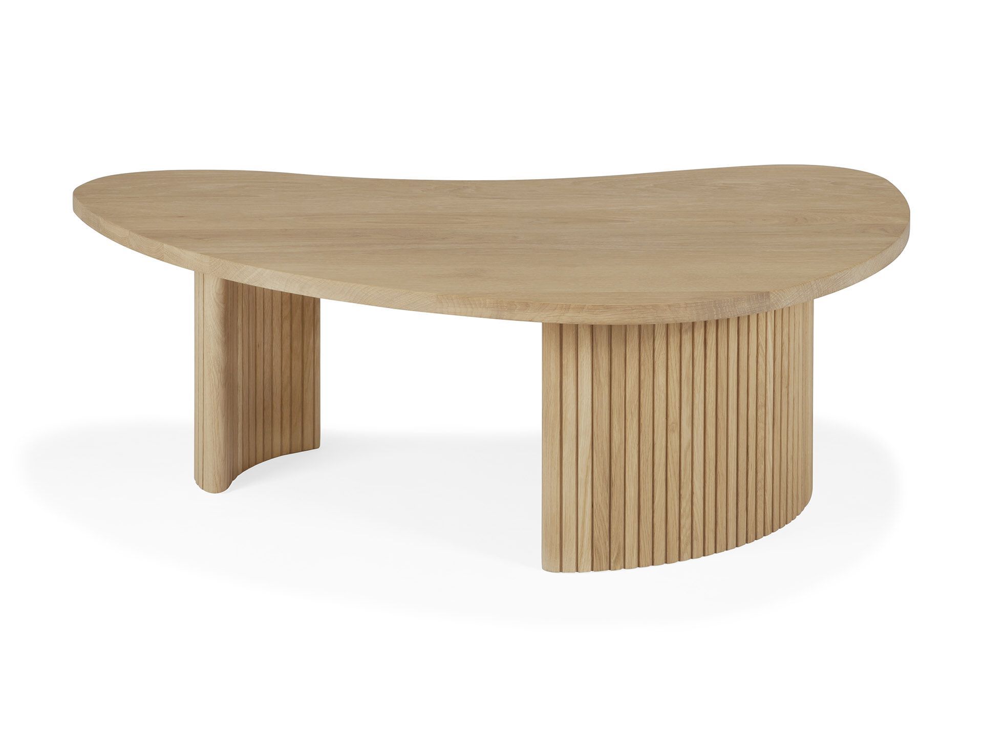 Низкий журнальный столик из дуба Ethnicraft Boomerang ARCH-00120738