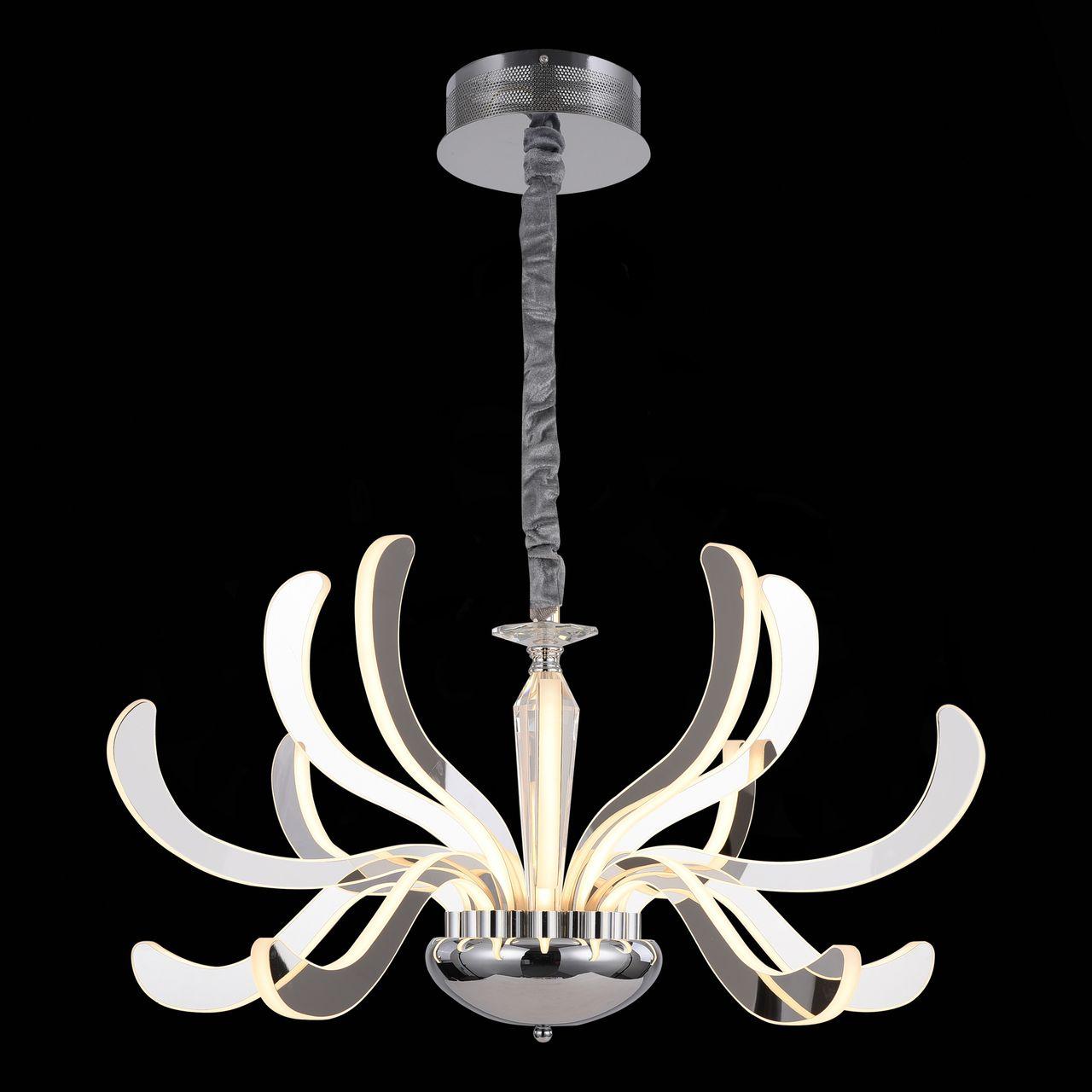 Подвесная светодиодная люстра ST Luce Aricia SL835.513.15 ST LUCE ДИЗАЙНЕРСКИЕ, ARICIA 279899 Хром  - Вид №2
