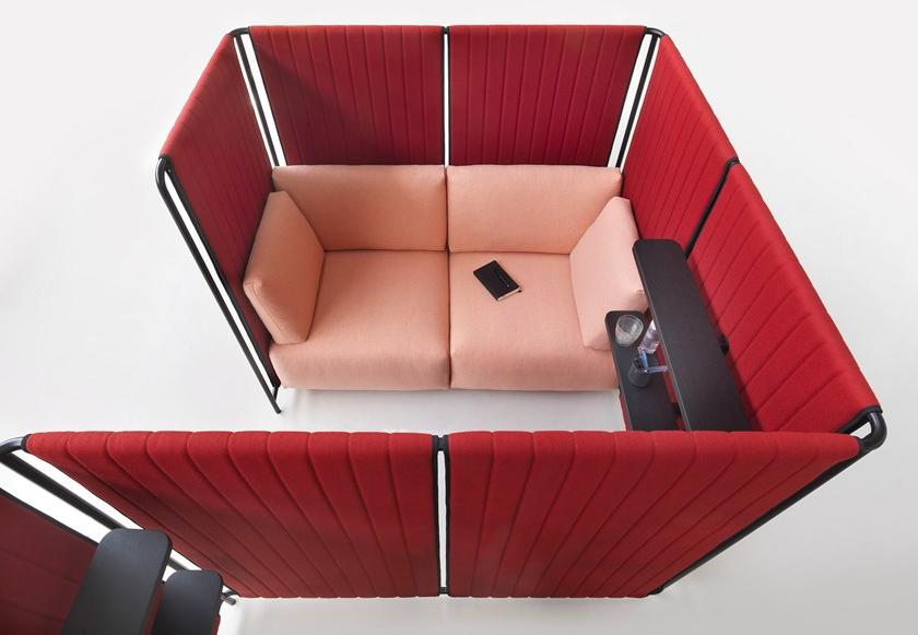 Marelli Кабинка для офиса в современном стиле из ткани Pendrillon sun-id-1467921 - Вид №14