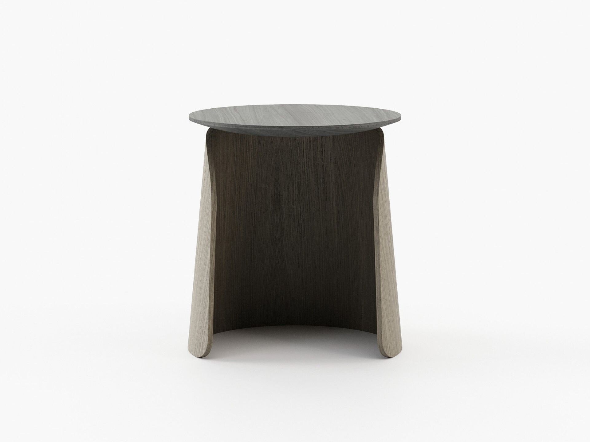 Деревянный круглый журнальный столик Laskasas Essence ARCH-00051094 - Вид №1