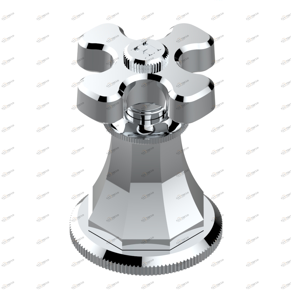 A54-36/H Вентиль 3/4" набортный для горячей воды Thg-paris Art Déco Хром A54 36/H  A02 CAT.A