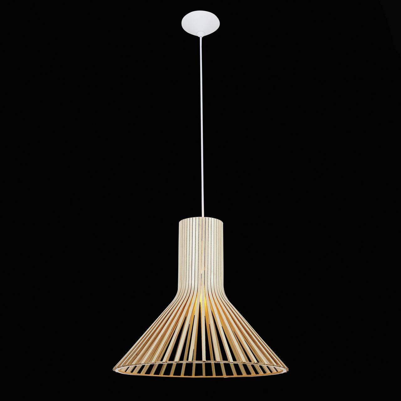 Подвесной светильник ST Luce SL дерево SL709.773.01 ST LUCE ДИЗАЙНЕРСКИЕ, SL709 072137 Бежевый  - Вид №2
