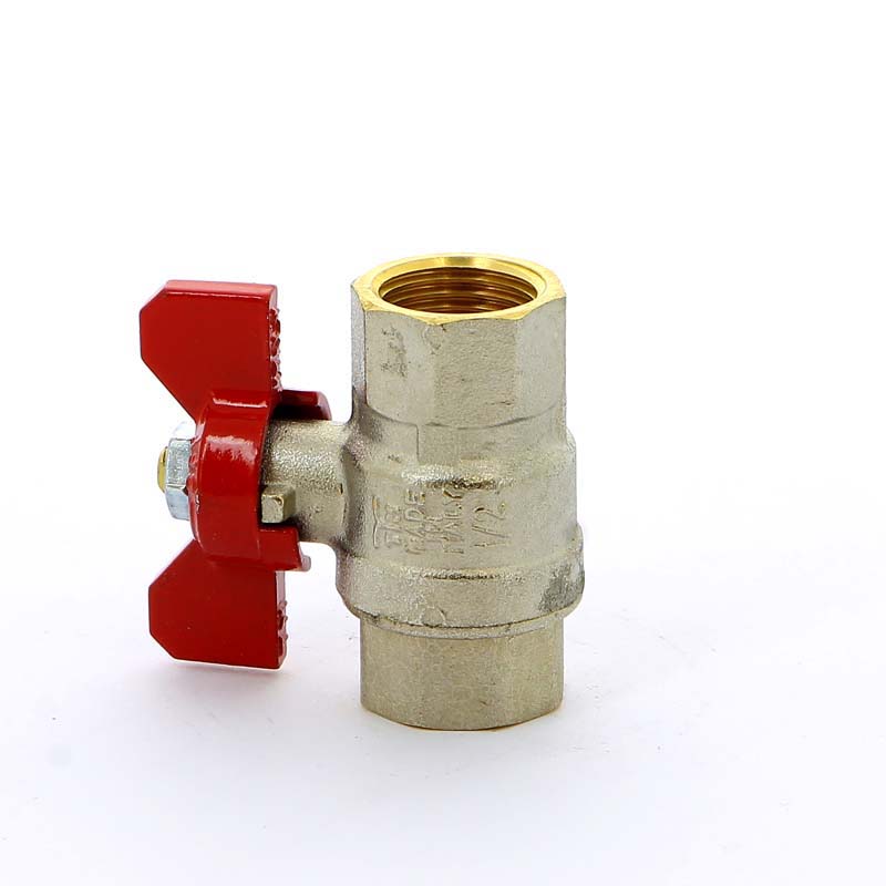 Кран шаровой ВВ SCIROCCO бабочка TIEMME 1/2" 2310010 - Вид №1