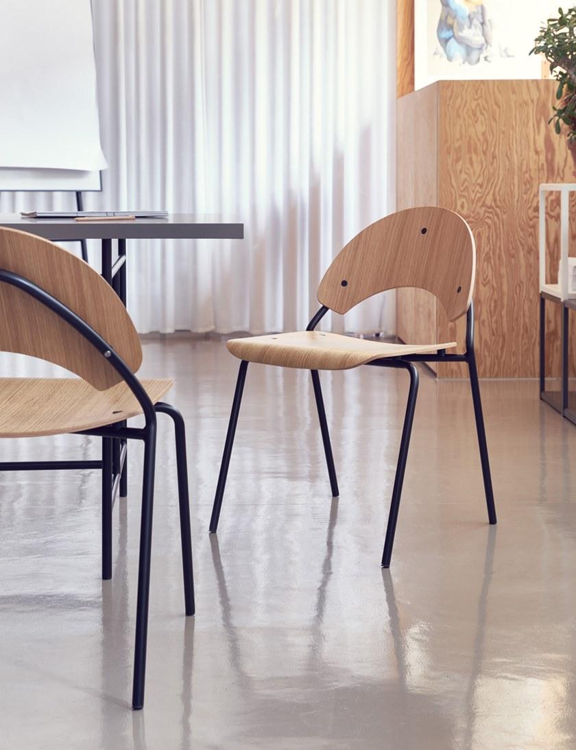 Richard Lampert Деревянный стул с открытой спинкой sun-id-1451503 - Вид №1