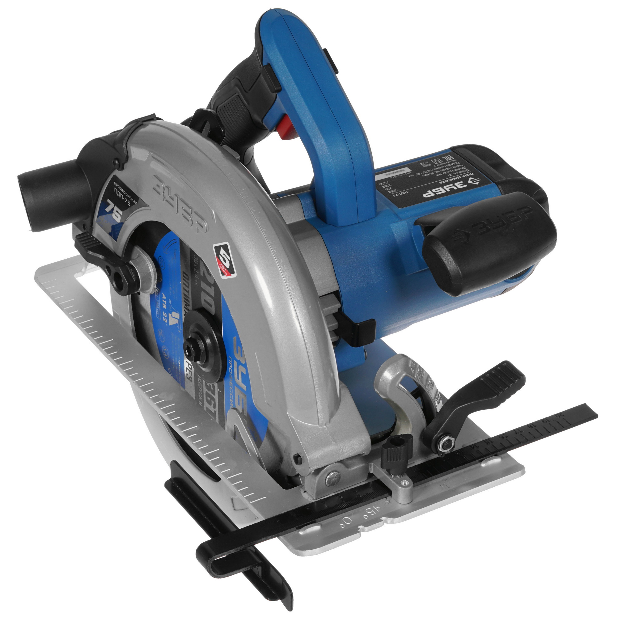 Пила дисковая Зубр ПДП-75 8154332 STDN-0090868