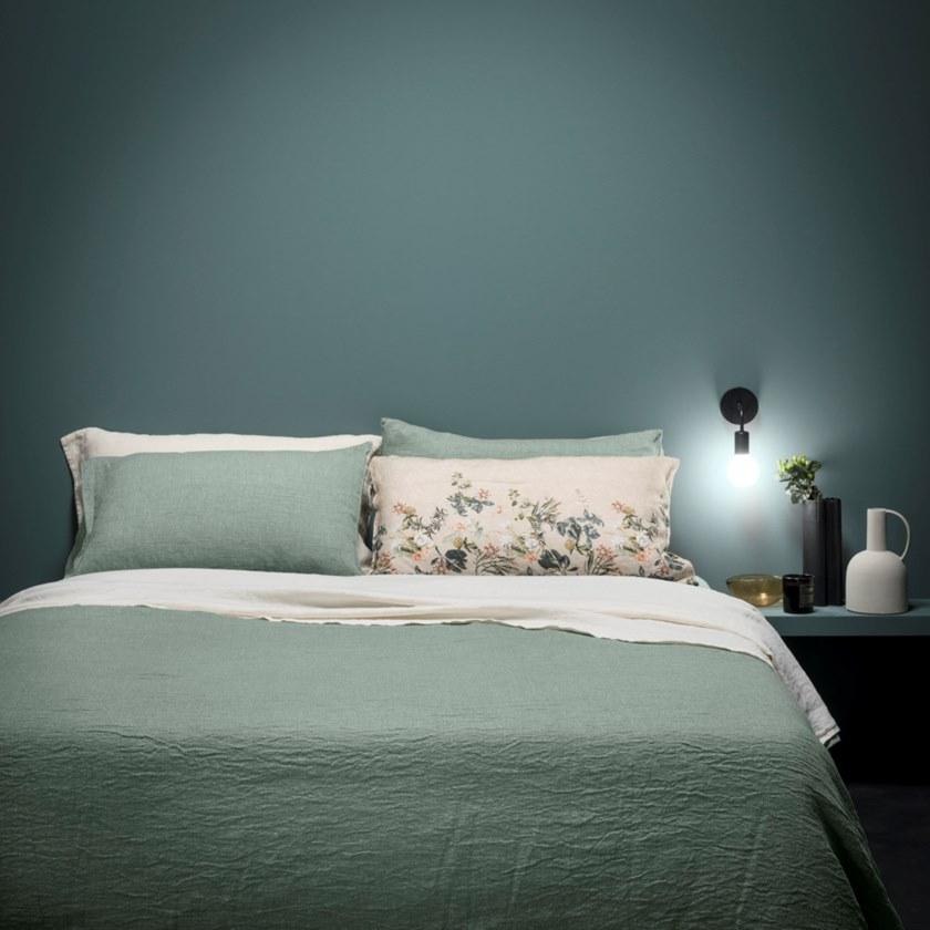 LA FABBRICA DEL LINO Однотонный пододеяльник Basic sun-id-1414943 - Вид №1