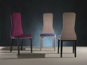 Carpanelli Стул из ткани с высокой спинкой Optical skin Se55 -se56