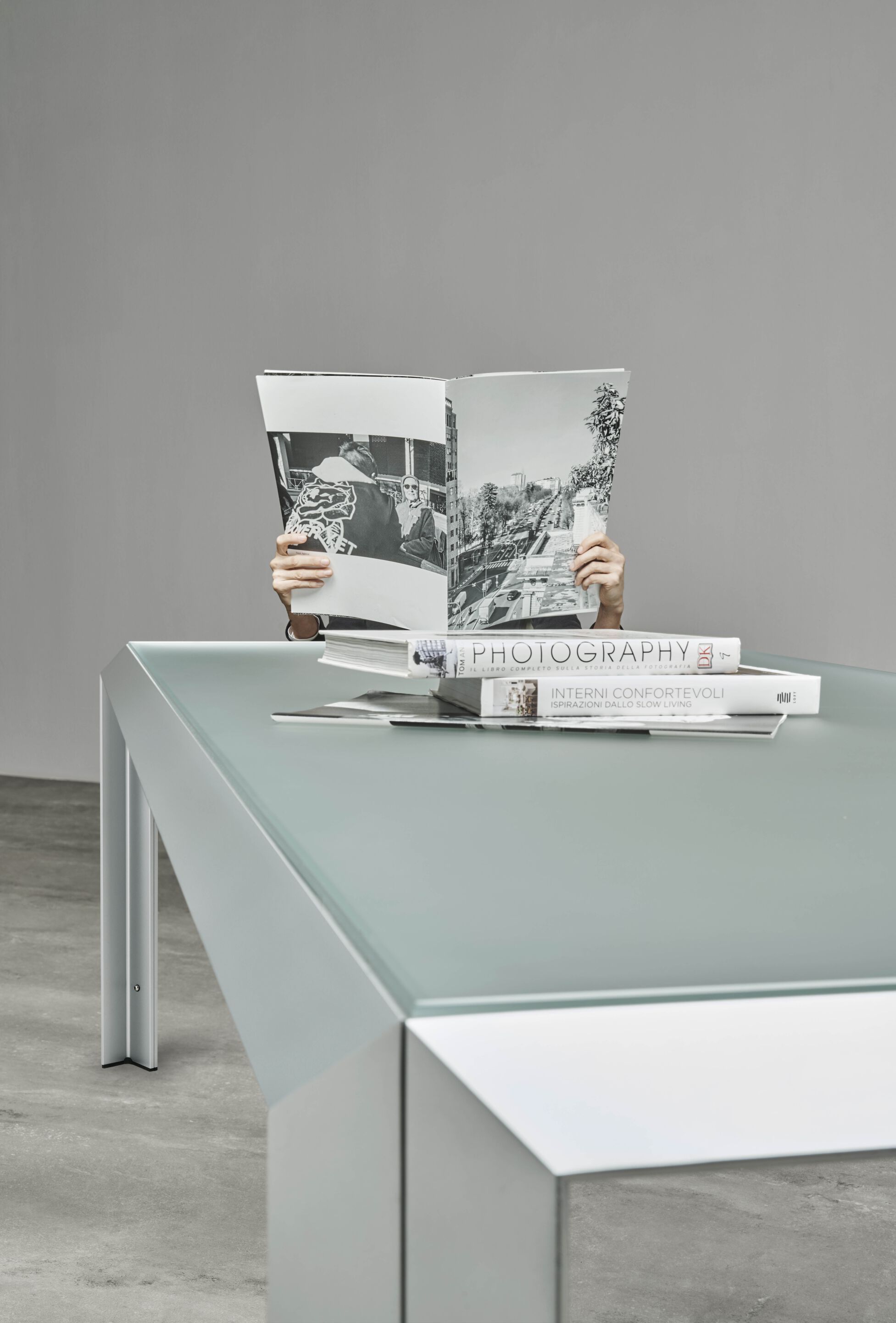 Алюминиевый стол BALERI ITALIA T-образный стол ARCH-00080070 - Вид №12