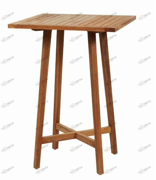 Il Giardino di Legno Квадратный садовый высокий стол Gipsy 460