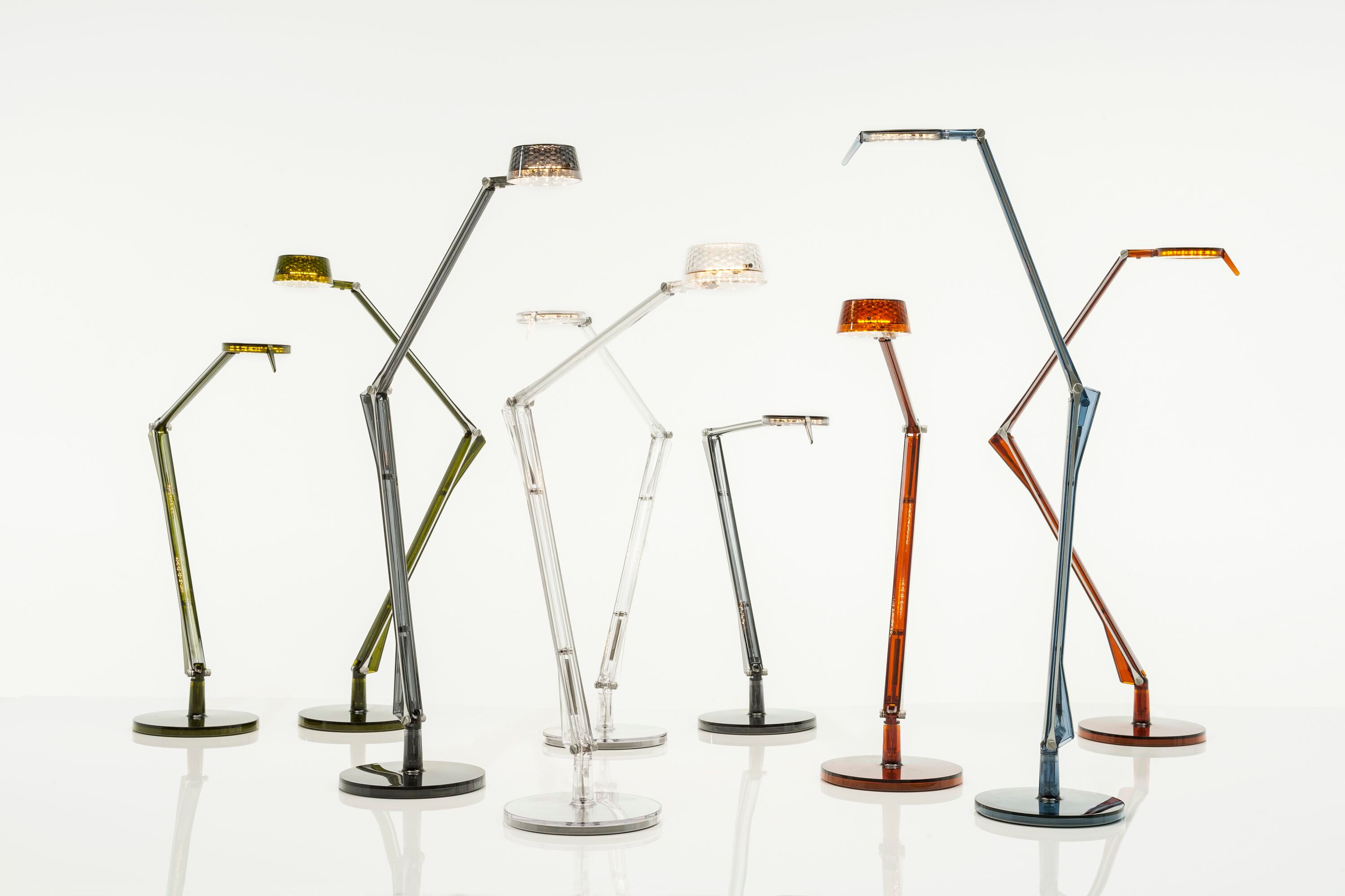 Регулируемая светодиодная настольная лампа из поликарбоната Kartell ALEDIN TEC ARCH-00150786 - Вид №6