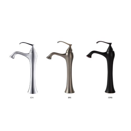 GV693-19mm-KEF15000 Накладная раковина на столешницу  прямоугольная Krausru  - Вид №6