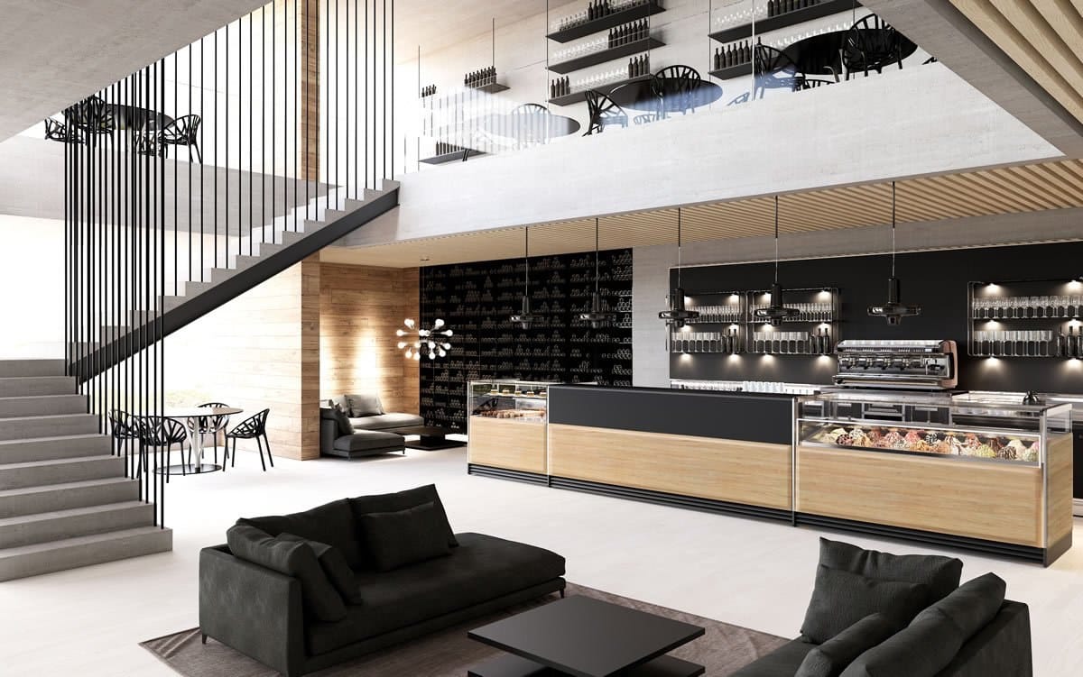 Деревянная барная стойка Frigomeccanica Next ARCH-00102318 - Вид №32