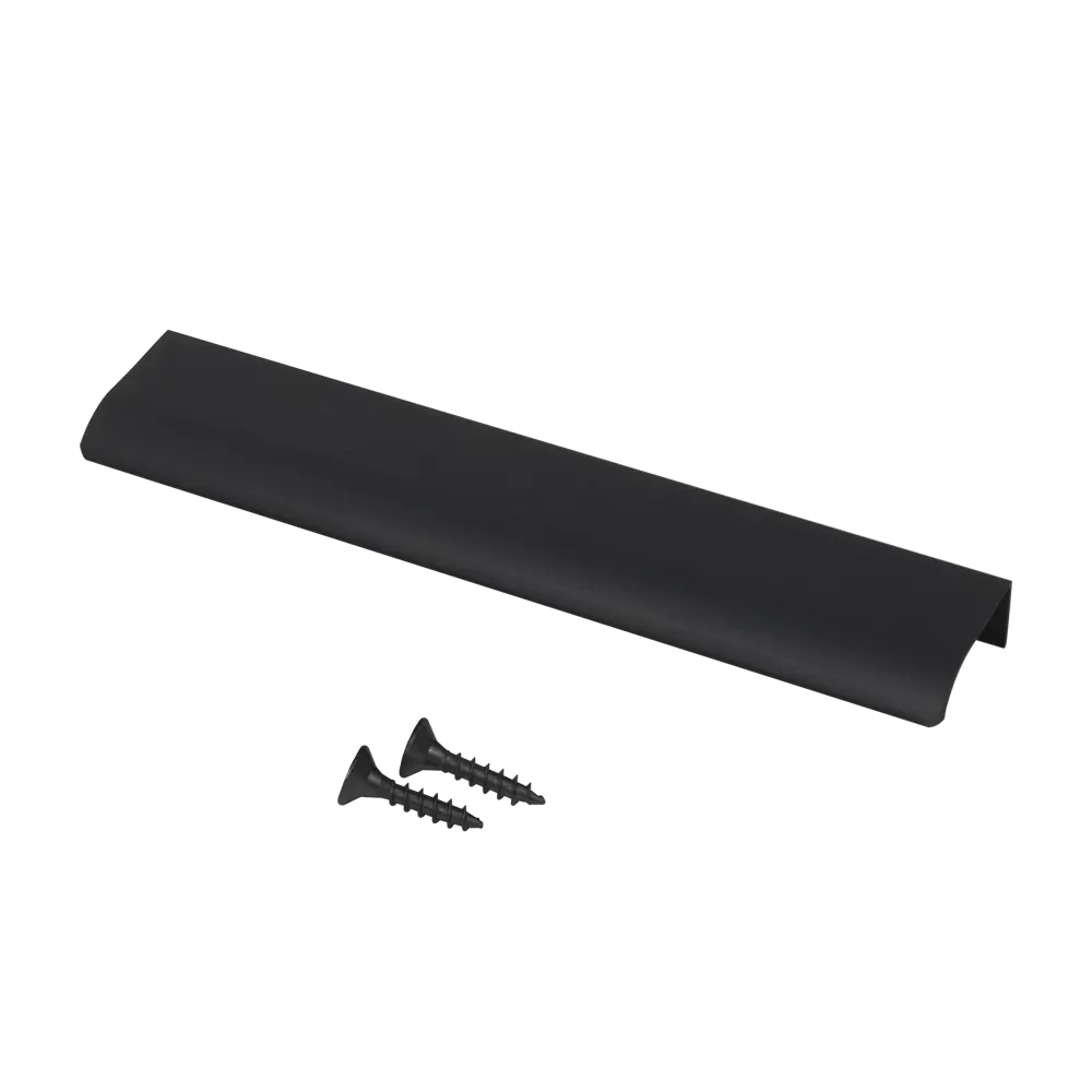 Мебельная ручка-профиль KONSENSA Мура 288 мм черная STLM-2050372 - Вид №4