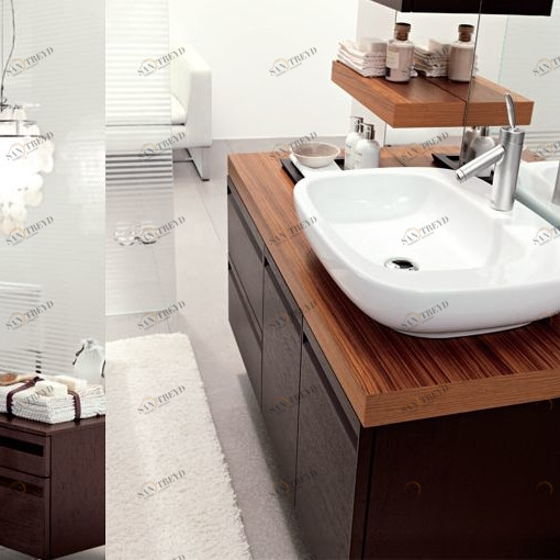 5498 Накладная раковина на столешницу  овальная Arbi 