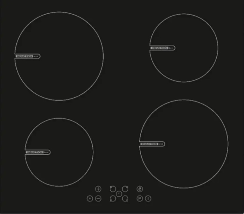 9245032 Индукционная варочная поверхность EXITEQ EXH-316IB STDN-0056288