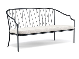 2-местный стальной садовый диван