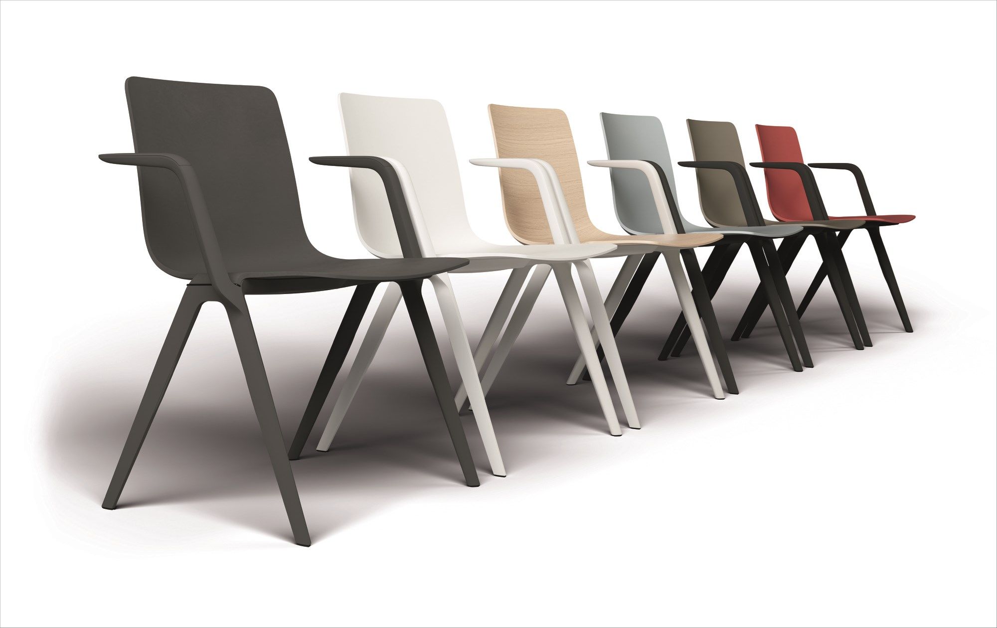 Пластиковый стул с подлокотниками Brunner A-Family ARCH-00096592 - Вид №6