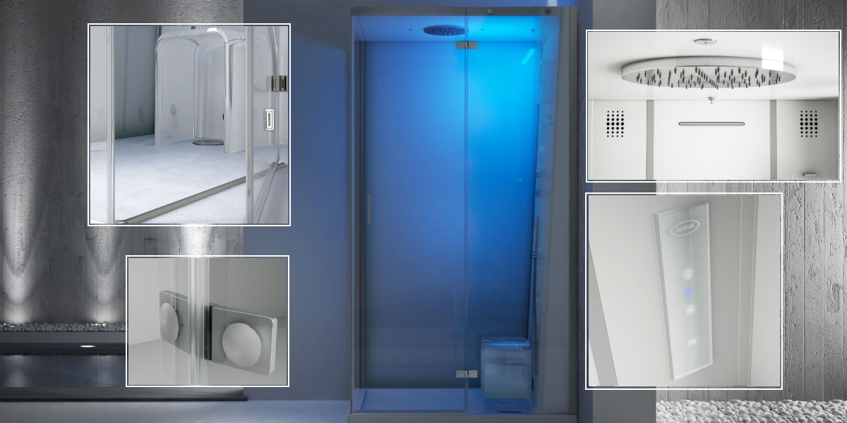 Паровая кабина Cloud 140 Base 9448-320A Dx Jacuzzi 9448320ADX - Вид №1