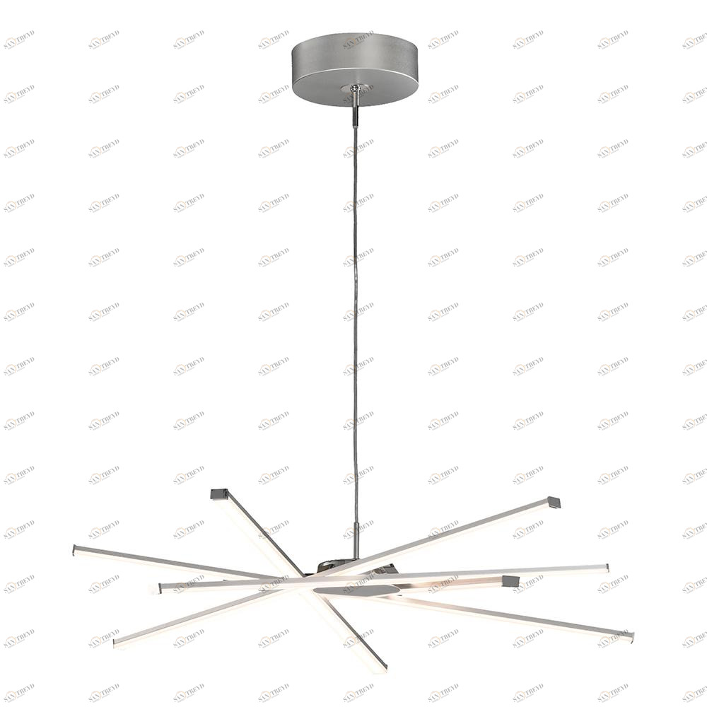 Подвесная светодиодная люстра Mantra Star Led 5913 MANTRA ДИЗАЙНЕРСКИЕ, STAR LED 088319 Серебро 
