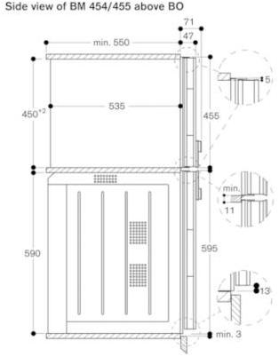 Gaggenau Комбинированная микроволновая печь Serie 400 Bm454100 - Вид №4