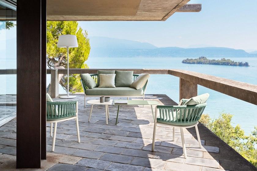 FAST Алюминиевый стул с подлокотниками со встроенной подушкой Ria 7605 - Вид №1