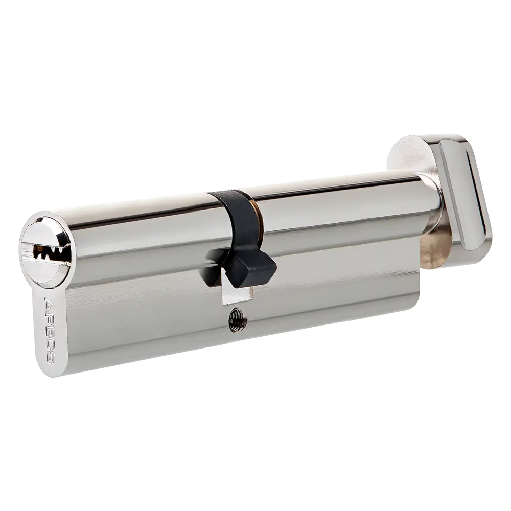 Цилиндр Apecs SM-110(50/60C)-C-NI, 50x60 мм, ключ/вертушка, цвет никель ЦИЛИНДР APECSSM-110(50/60C)-C-NI КЛ-ВЕРТ STLM-2180123