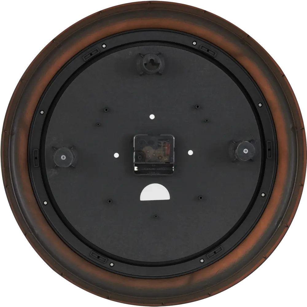 Часы настенные Dream River круглые пластик цвет черно-коричневый ø40,5 см STLM-2156155 - Вид №1