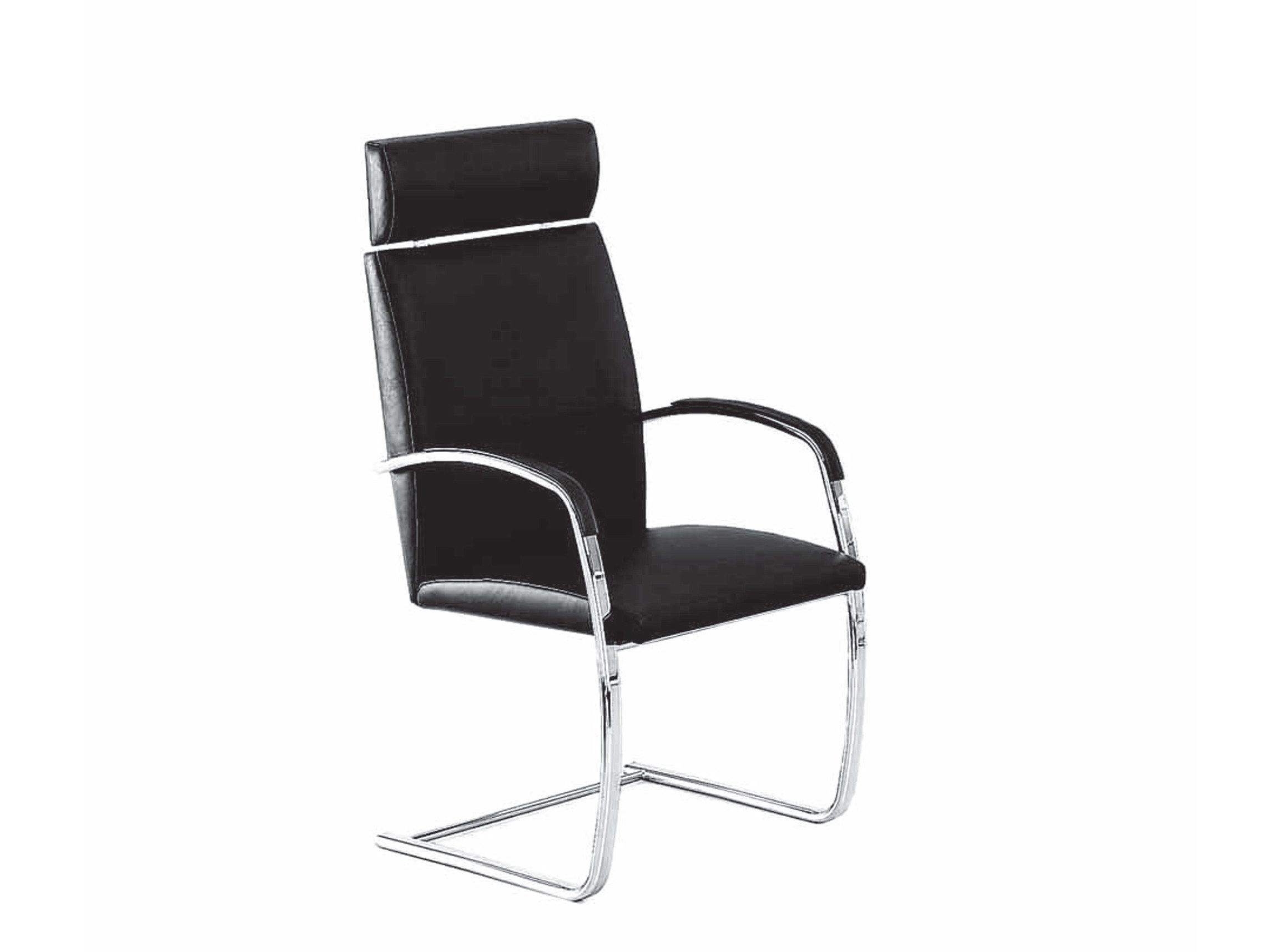 Кожаный консольный стул с подлокотниками Spiegels .prado ARCH-00149674 - Вид №5