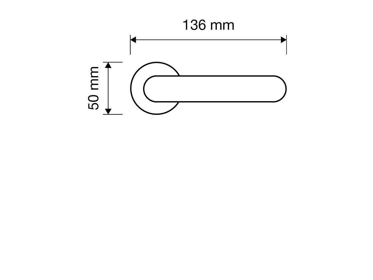 Латунная ручка на розетке LINEA CALI' Heidi ARCH-00152322 - Вид №3