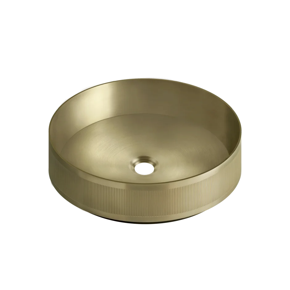 Умывальник 65601 727 Gessi Venti20 ЛАТУНЬ МАТОВАЯ PVD 65601727