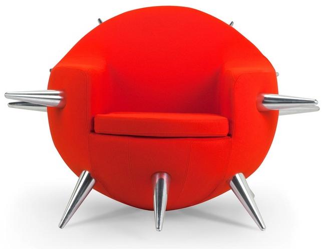 Adrenalina Кресло из ткани с подлокотниками Bomb sun-id-1498598 - Вид №1