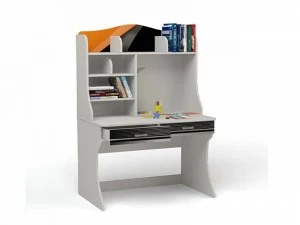 Стол с надстройкой ABC-KING Pilot серый каркас