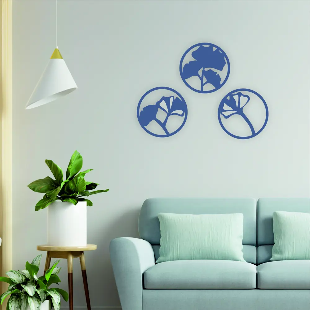 Набор панно "Цветочки" дерево 110x36 см Симфония STLM-2050719