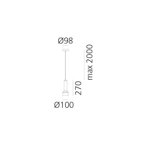 Выдувное стекло светодиодный подвесной светильник Artemide Stablight ARCH-00010387 - Вид №3