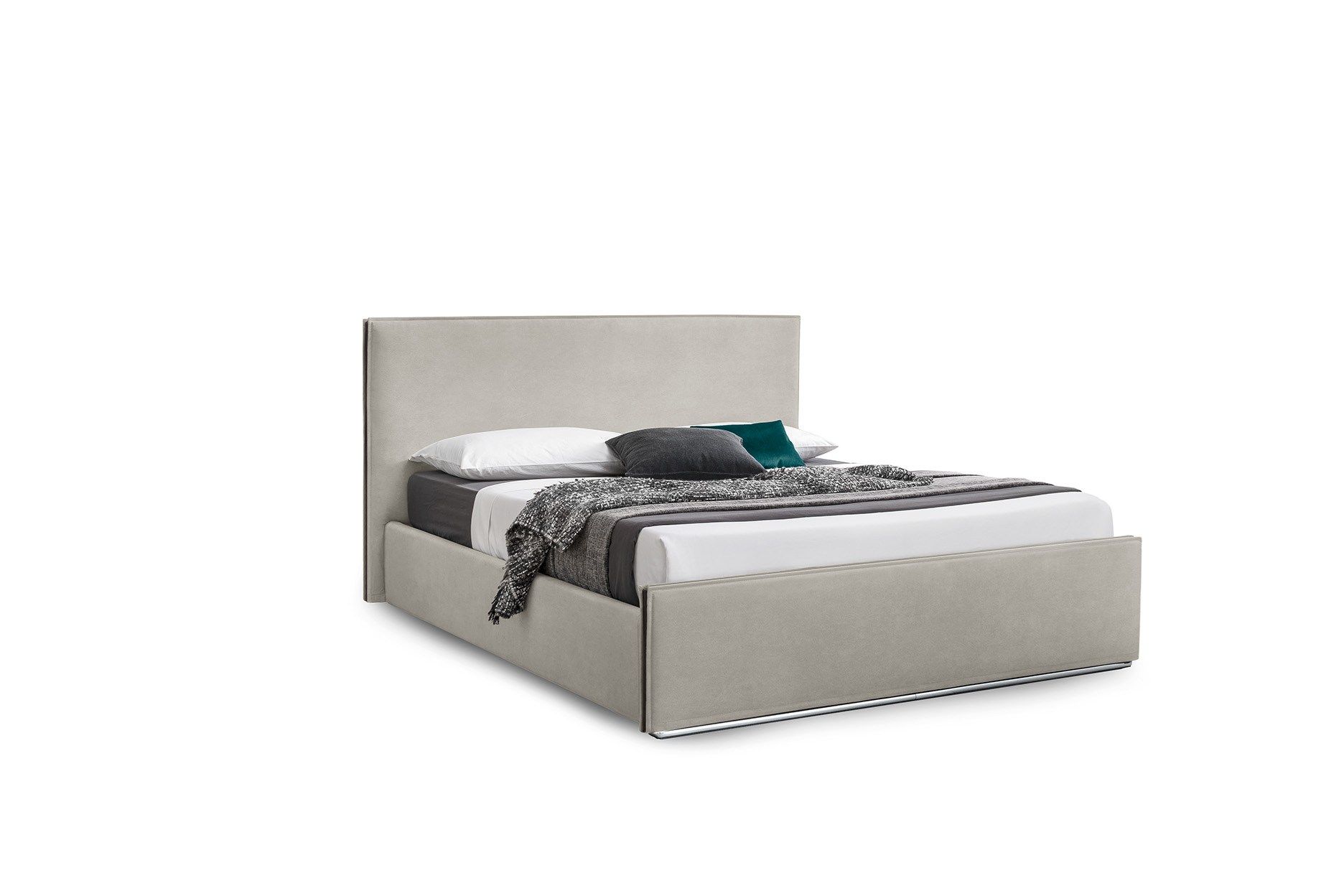 Двуспальная кровать для хранения ткани с мягким изголовьем Felis Bedstories ARCH-00073007 - Вид №3
