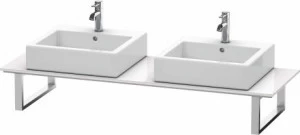 XL018C02727 X-Large Консоль для накладных раковин и встраиваемых умывальников Белая сирень, глянцевый лак