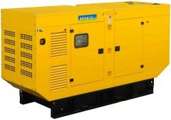 Генератор дизельный Aksa APD125A в кожухе с АВР