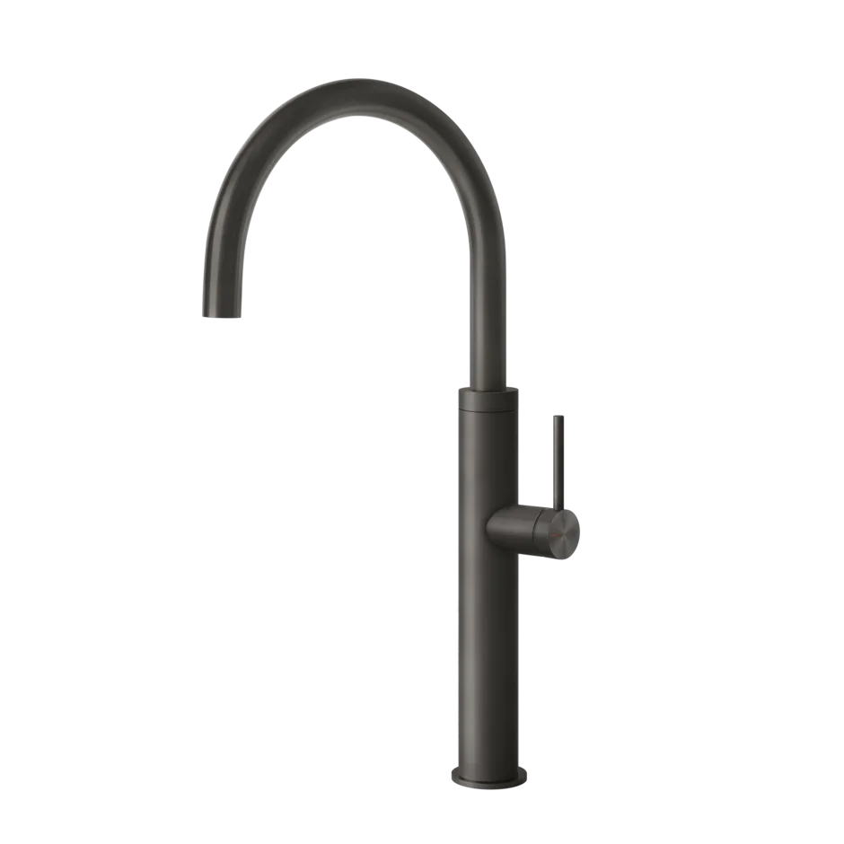 Смеситель для раковины 60016 707 Gessi Gessi316 ЧЕРНЫЙ МЕТАЛЛ BR. PVD 60016707