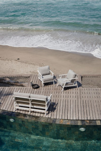 2-местный съемный садовый диван Olefina