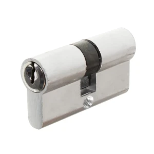 Цилиндр ключ-ключ 30х30, хром E AL 60 CP