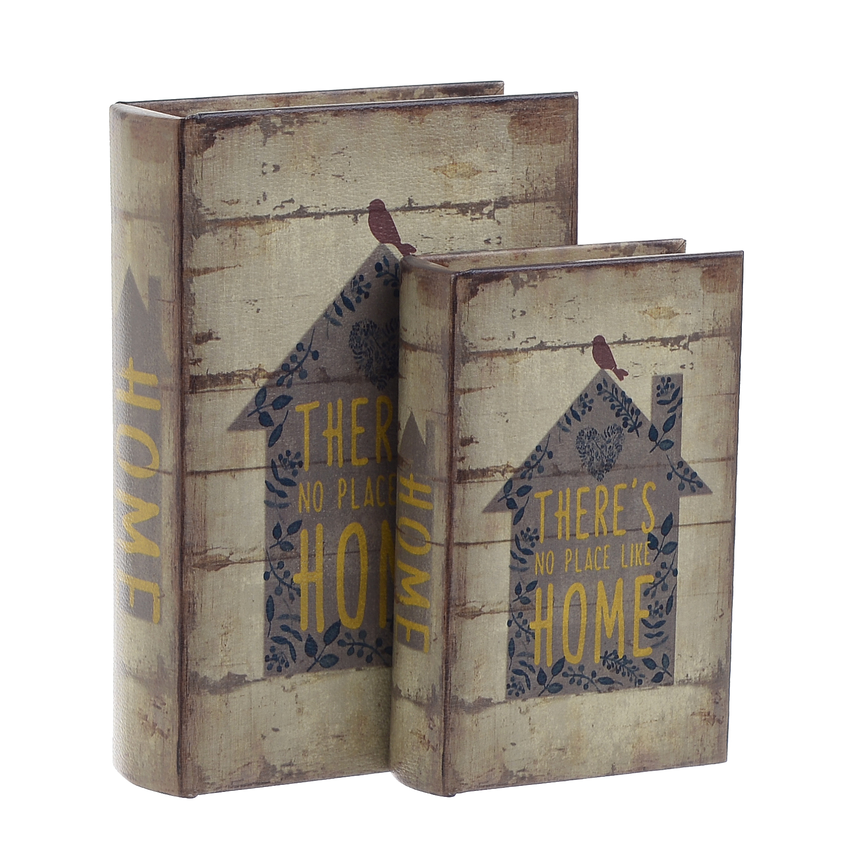 3870106.0001 шкатулка-книга, набор из 2шт TO4ROOMS  - Вид №1