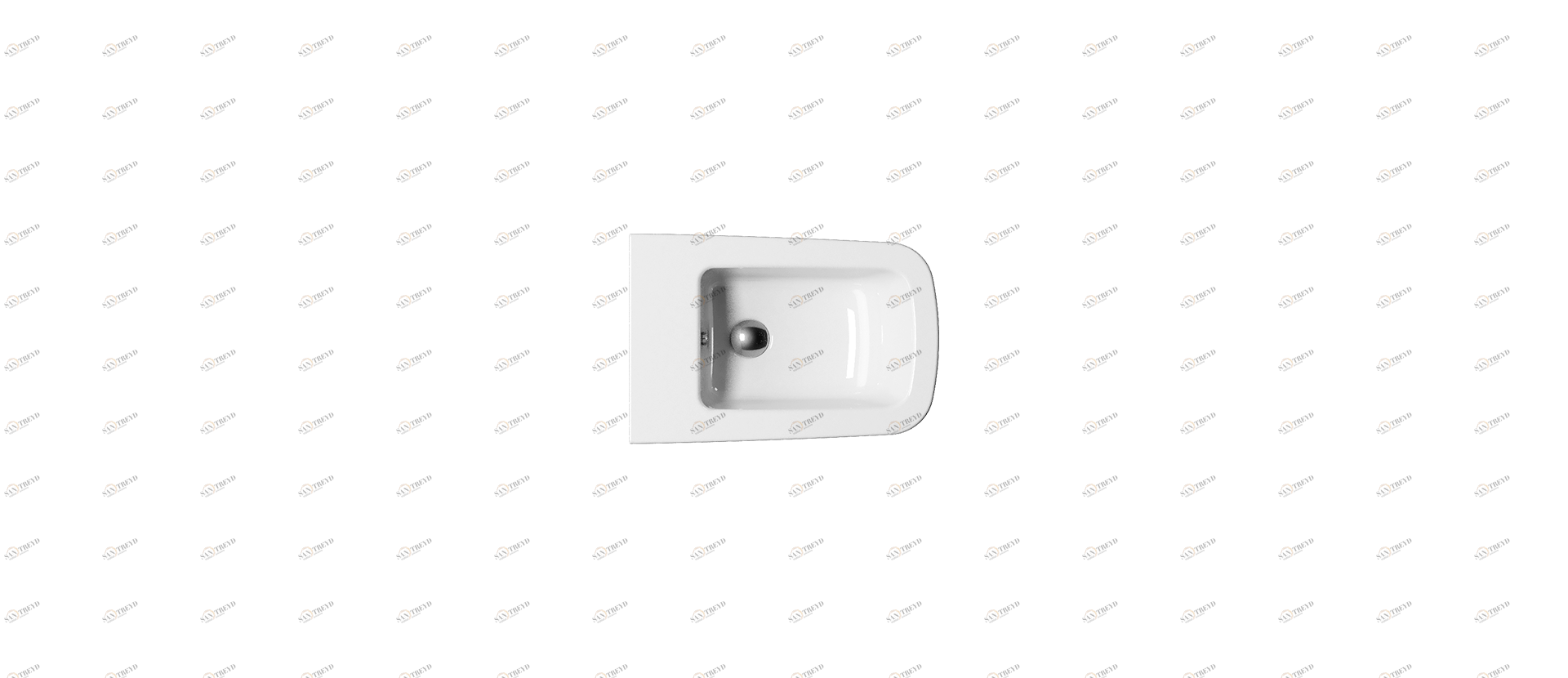 9062111 Биде напольное  GSI ceramica 