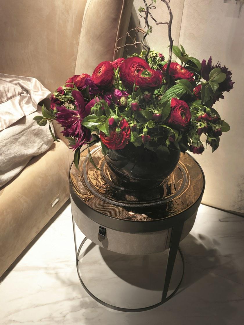 Longhi Круглый прикроватный столик с ящиками Loveluxe 2014 – royal collection Y 837 - Вид №2