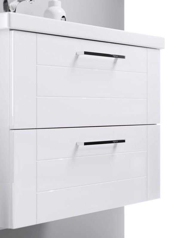 Манчестер Тумба под умывальник подвесная, цвет белый, MAN01062 AQWELLA Manchester 4640021060773 - Вид №2