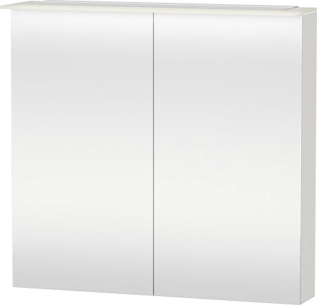 XL759401212 X-Large Зеркальный шкафчик Дуб брашированный, натуральный шпон Duravit - Вид №2