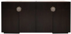 Garbarino Комод из дуба с распашными дверцами с ящиками Elementare Ring 163 tp